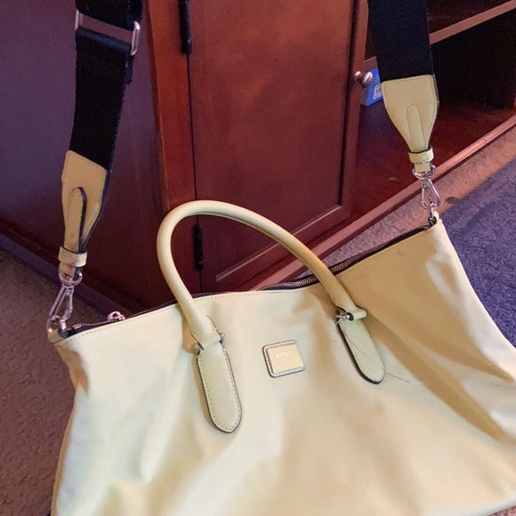 DKNY neon yellow shoulder bag big and spacious - Picture 4 of 5